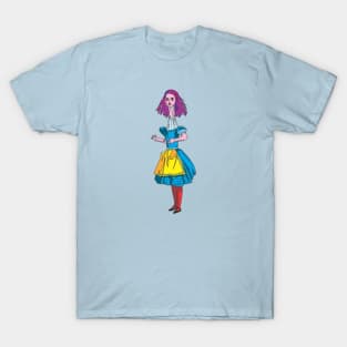 Alice In Wonderland - Psychedelic Alice T-Shirt